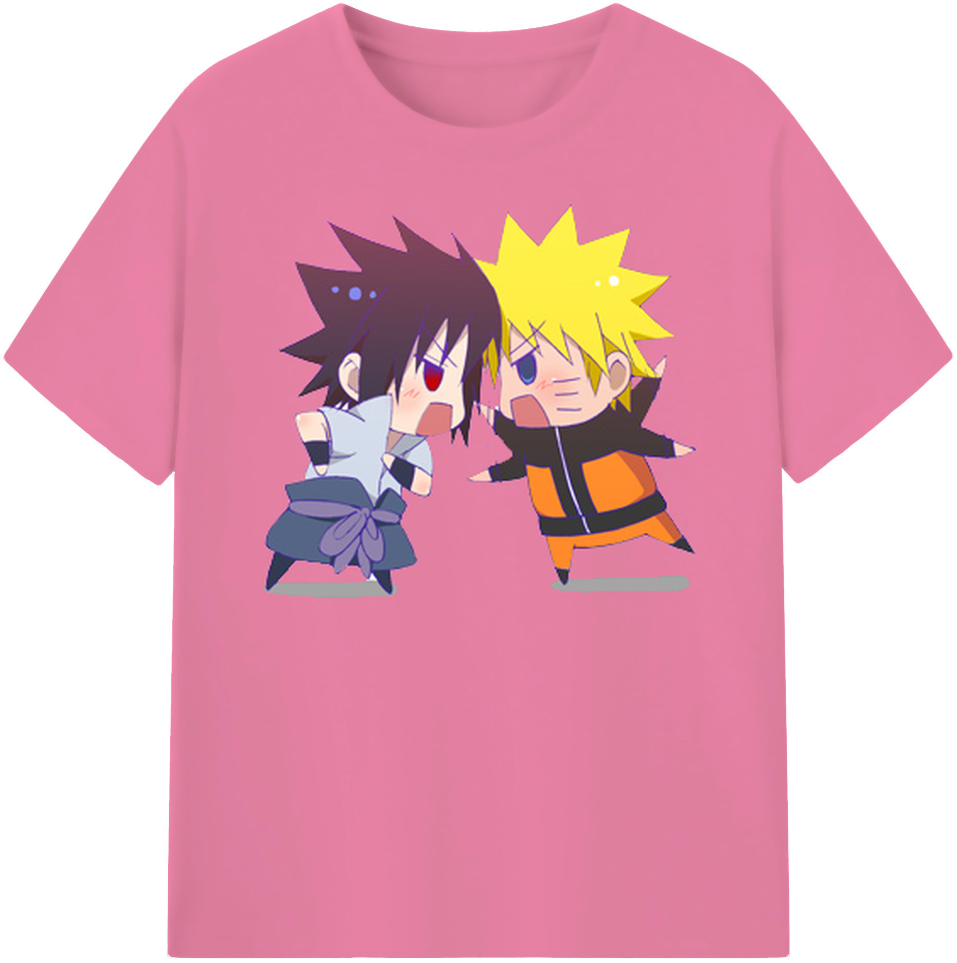 （画像用） NARUTO -ナルト- うずまき ナルト Uzumaki Naruto 綿100％半袖Tシャツ（フロントプリント）
